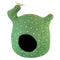 Hamro Wool Felt Cat Cave - Cactus